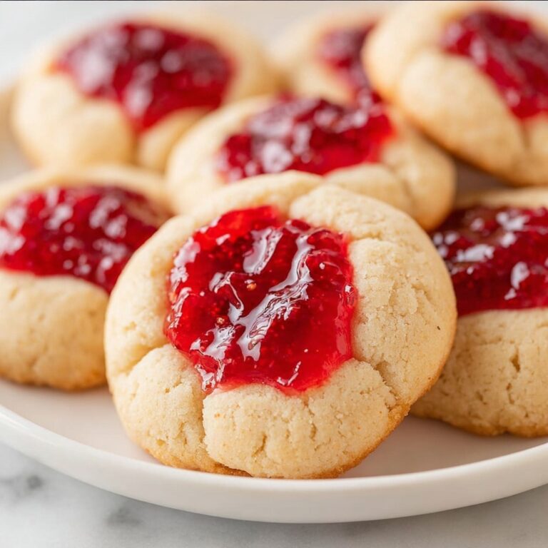 Raspberry Jam Thumbprint Cookies Recipe