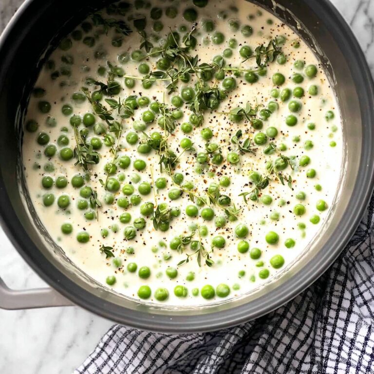 Creamed Peas Recipe