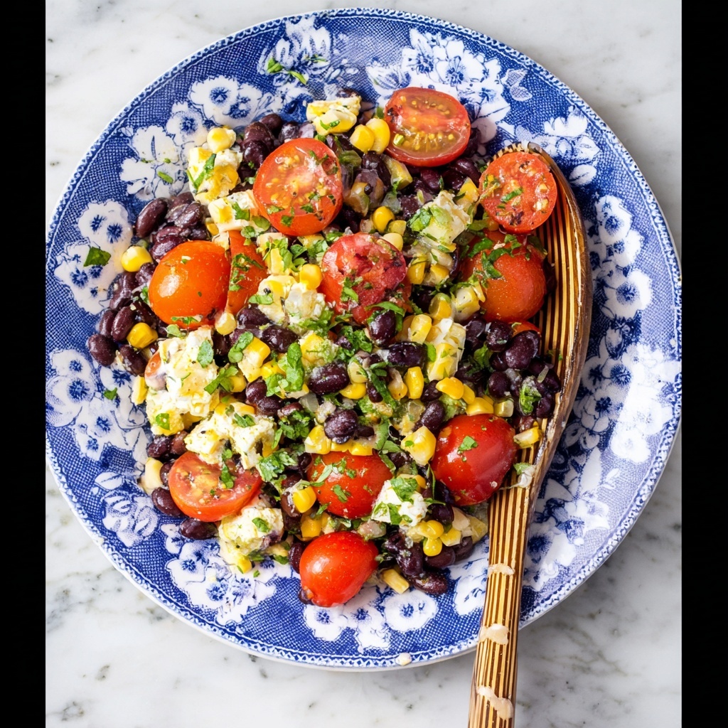 Confetti Corn Salad (Tomato Corn Salad Recipe) Recipe - Recipe Image