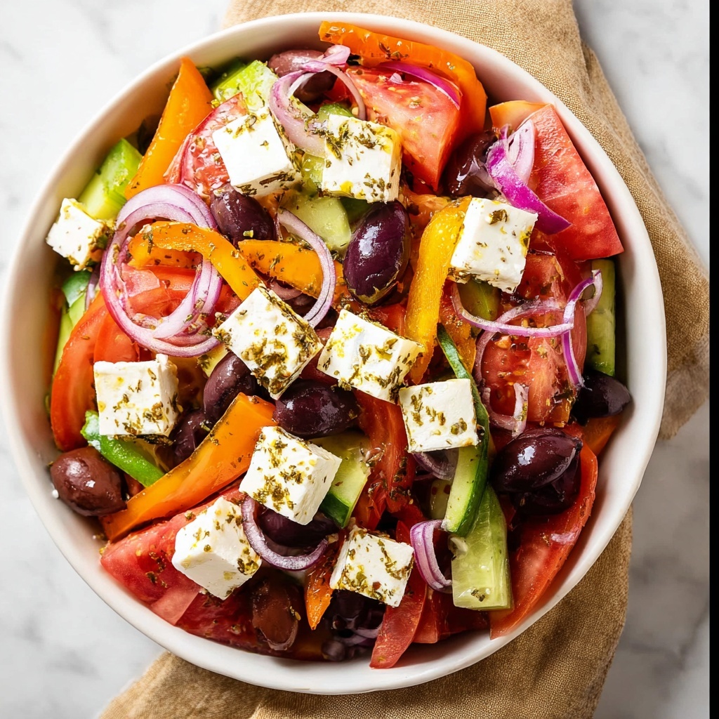 Best Greek Salad Recipe - Recipe Image