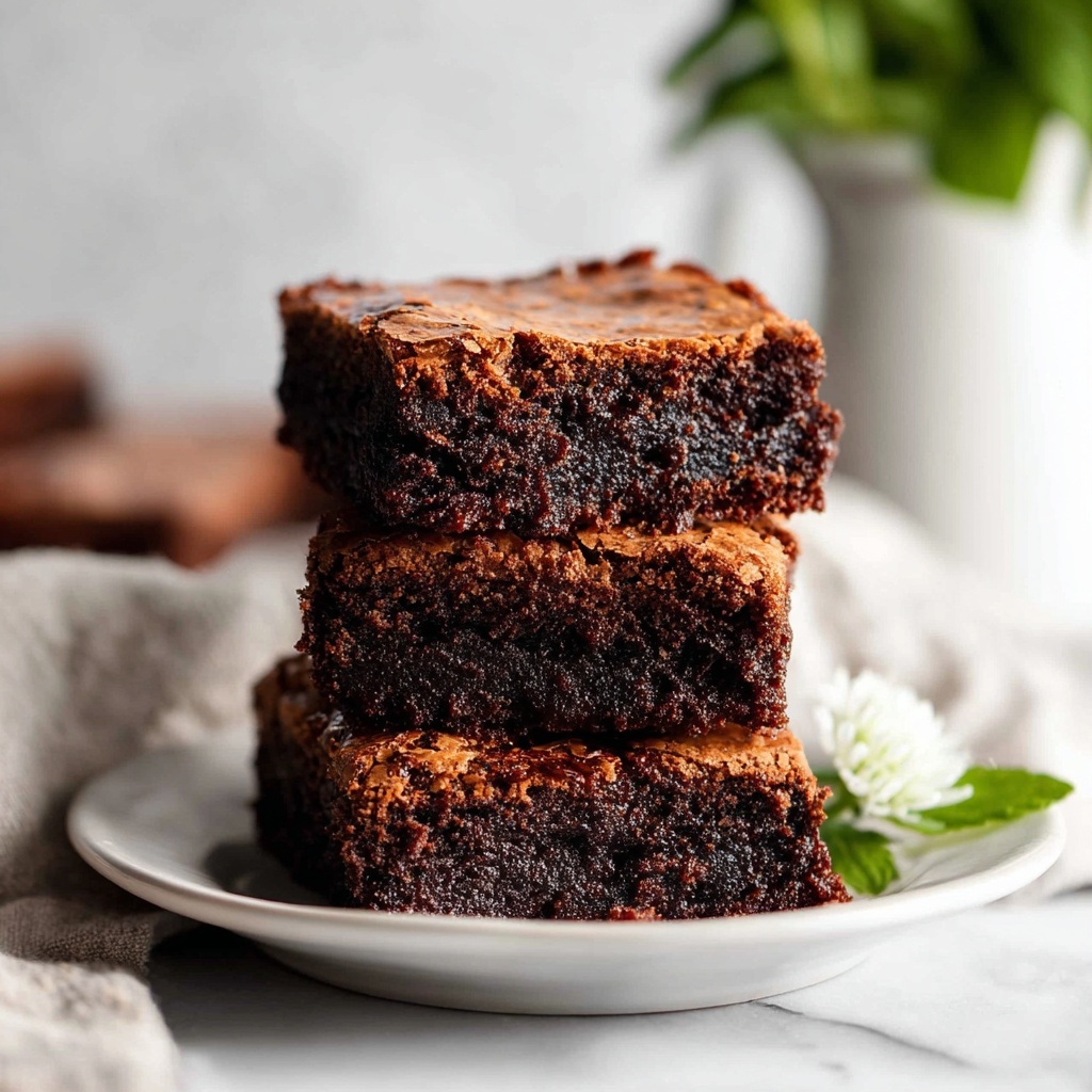 Flourless Chocolate Brownies (Gluten-Free) Recipe - Recipe Image