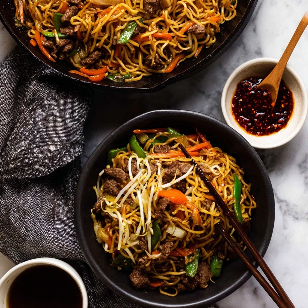 Beef Chow Mein - Quick and Delicious Noodle Recipe - Recipe Image
