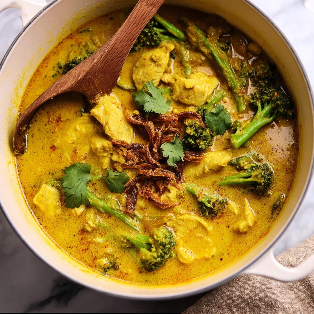 Golden Coconut Chicken Curry Recipe - Recipe Image