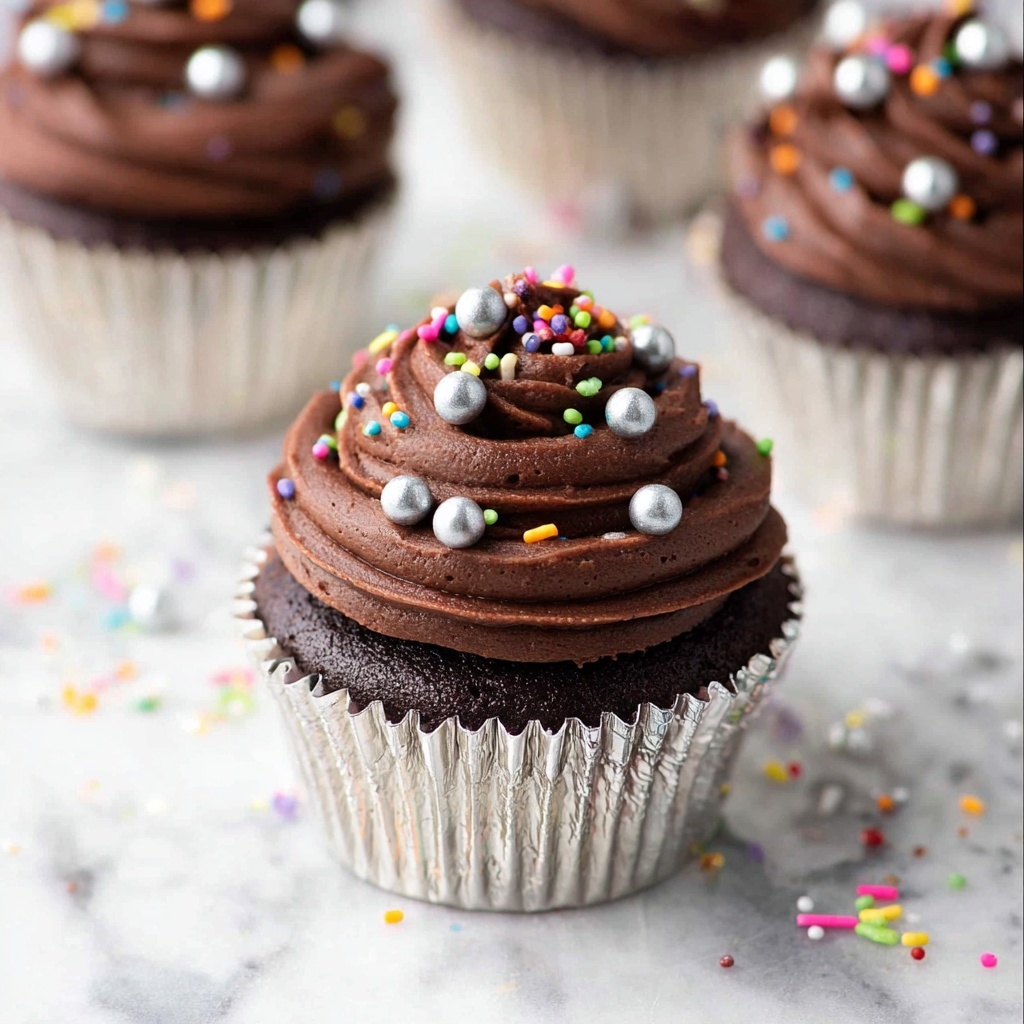 Best Easy Chocolate Cupcakes Recipe - Recipe Image