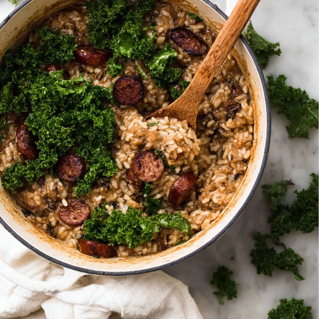 Chorizo & Kale Risotto Recipe - Recipe Image