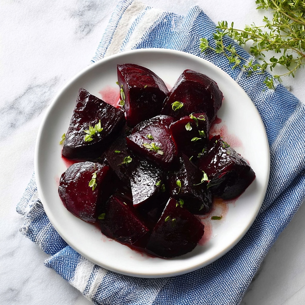 Balsamic Glazed Beetroot Recipe - Recipe Image