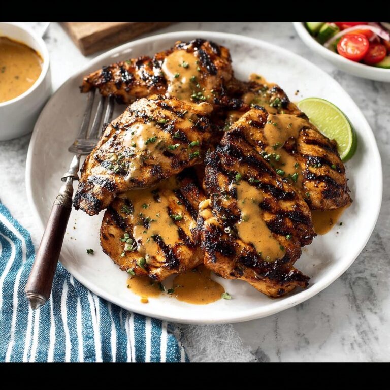 Coconut Marinated Chicken with Lime and Curry Recipe