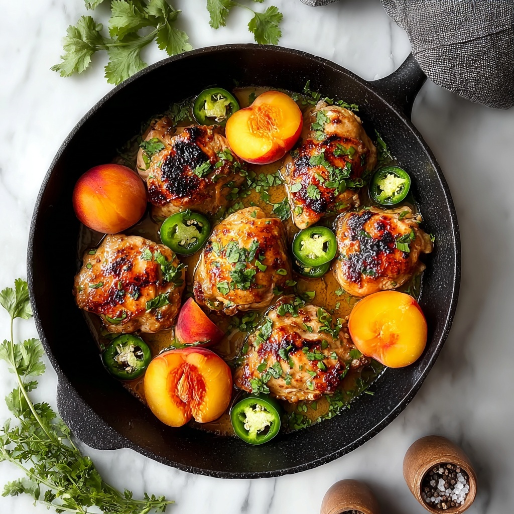 Jalapeno Peach Chicken Recipe - Recipe Image