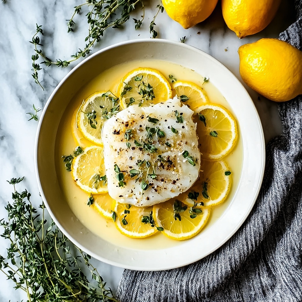 Lemon Butter Baked Cod Recipe - Recipe Image