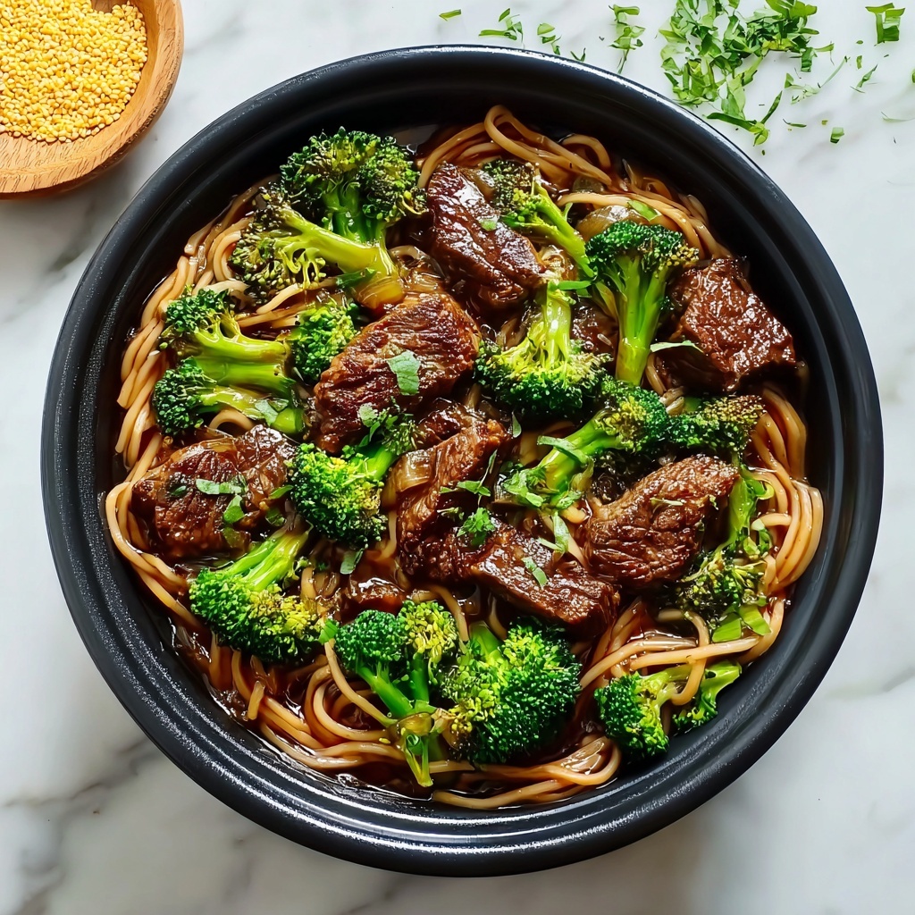 Beef and Broccoli Lo Mein Recipe - Recipe Image