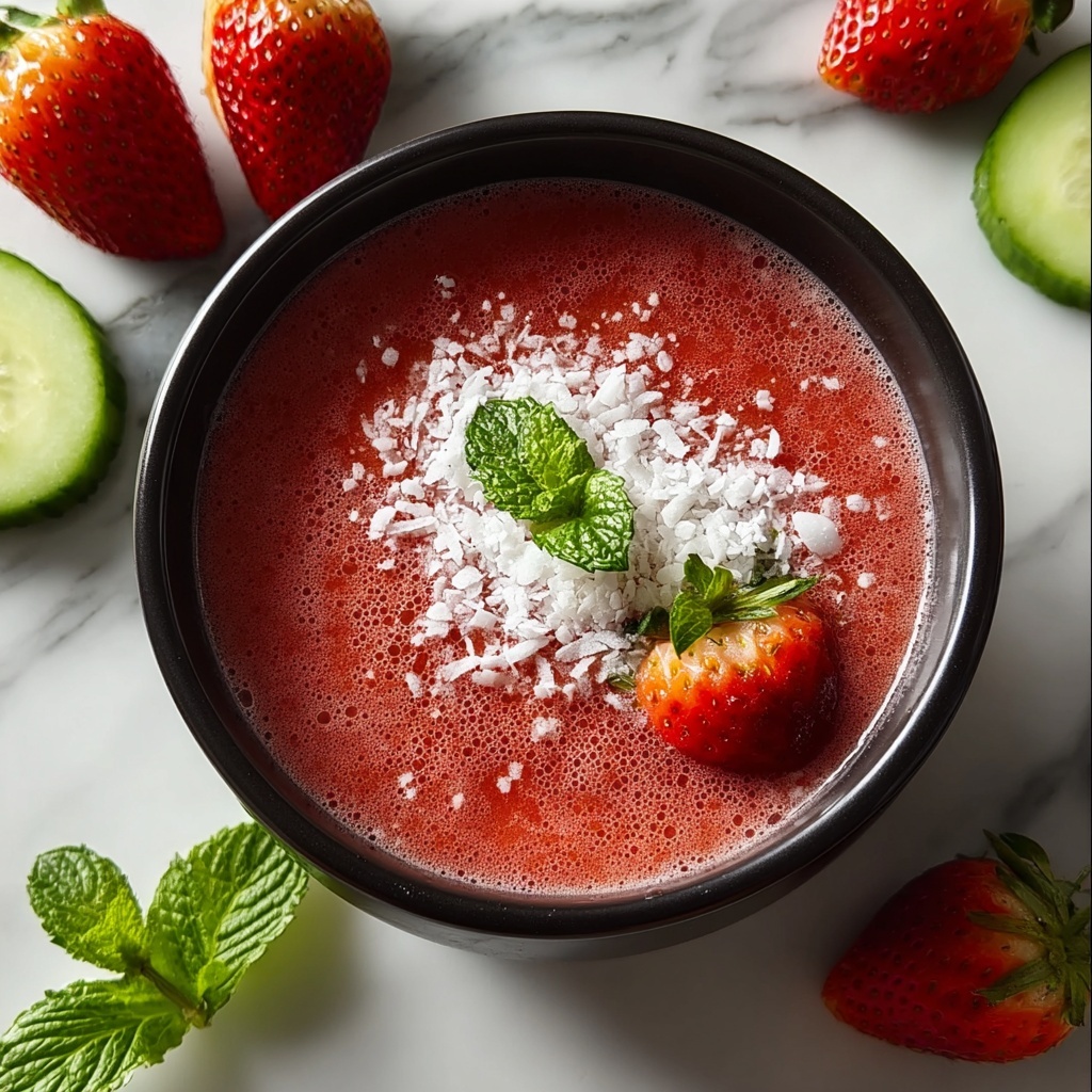 Strawberry Coconut Daiquiri Recipe - Recipe Image