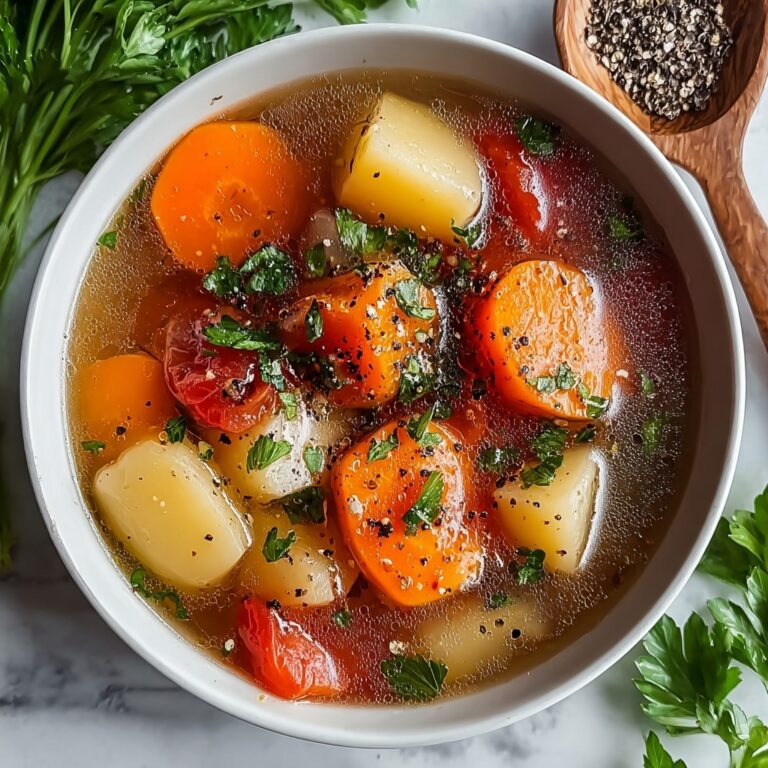 Roasted Vegetable Soup Recipe