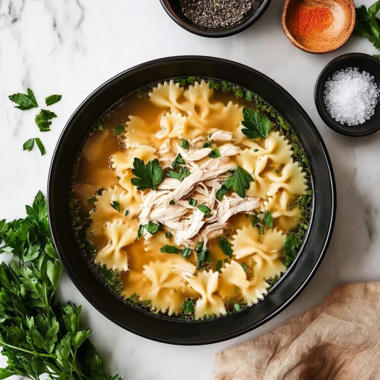 Homemade Chicken Noodle Soup Recipe