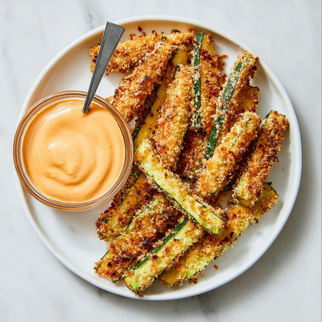 Baked Zucchini Fries Recipe - Recipe Image
