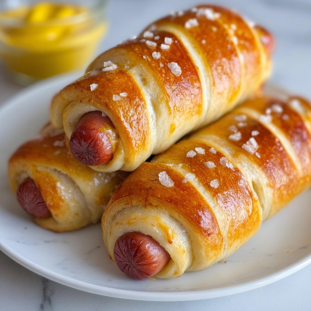 Homemade Pretzel Dogs Recipe - Recipe Image