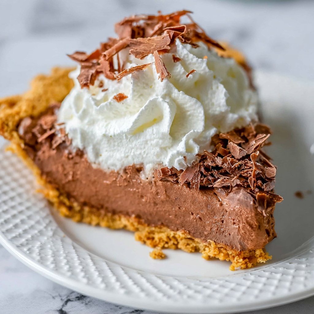 Chocolate Honey Chiffon Pie Recipe - Recipe Image
