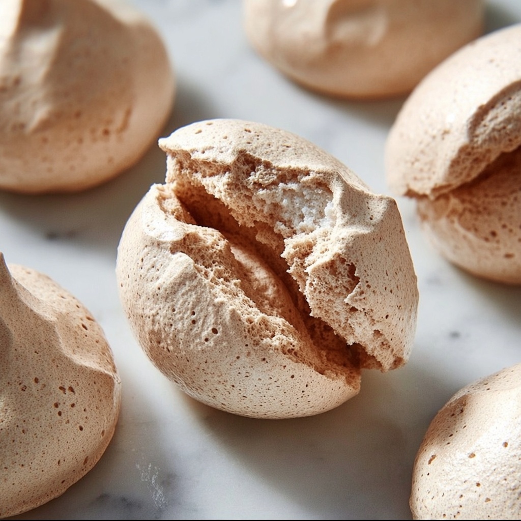 Chewy Chocolate Meringues Recipe - Recipe Image