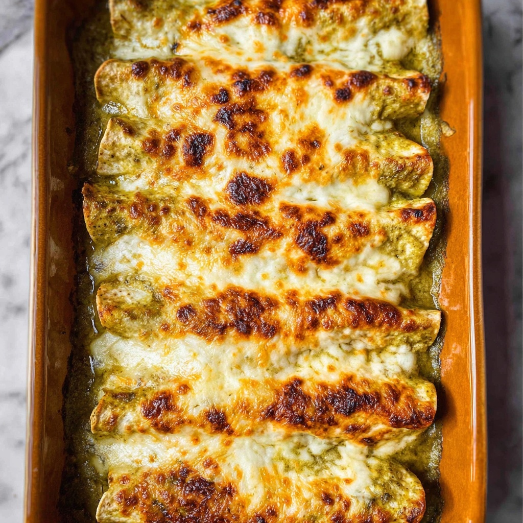 Chicken Enchiladas with Green Sauce Recipe - Recipe Image