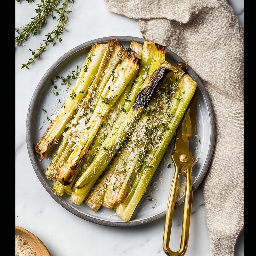 Sauteed Leeks with Parmesan Recipe - Recipe Image