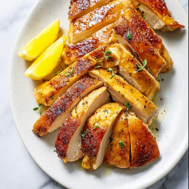 Sous Vide Chicken Breast with Herbs and Lemon Recipe