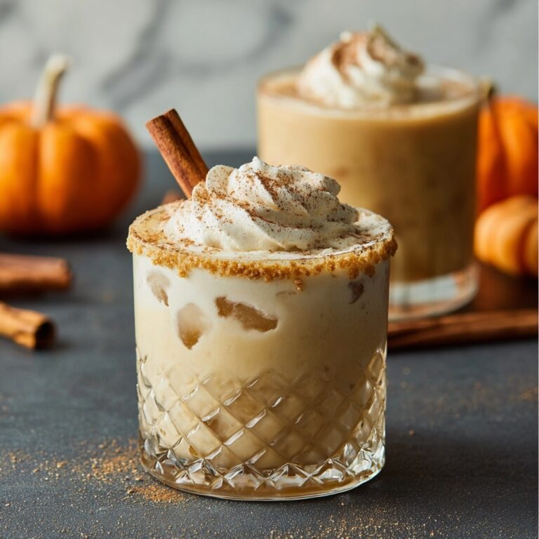 Pumpkin Spice White Russian Cocktail Recipe