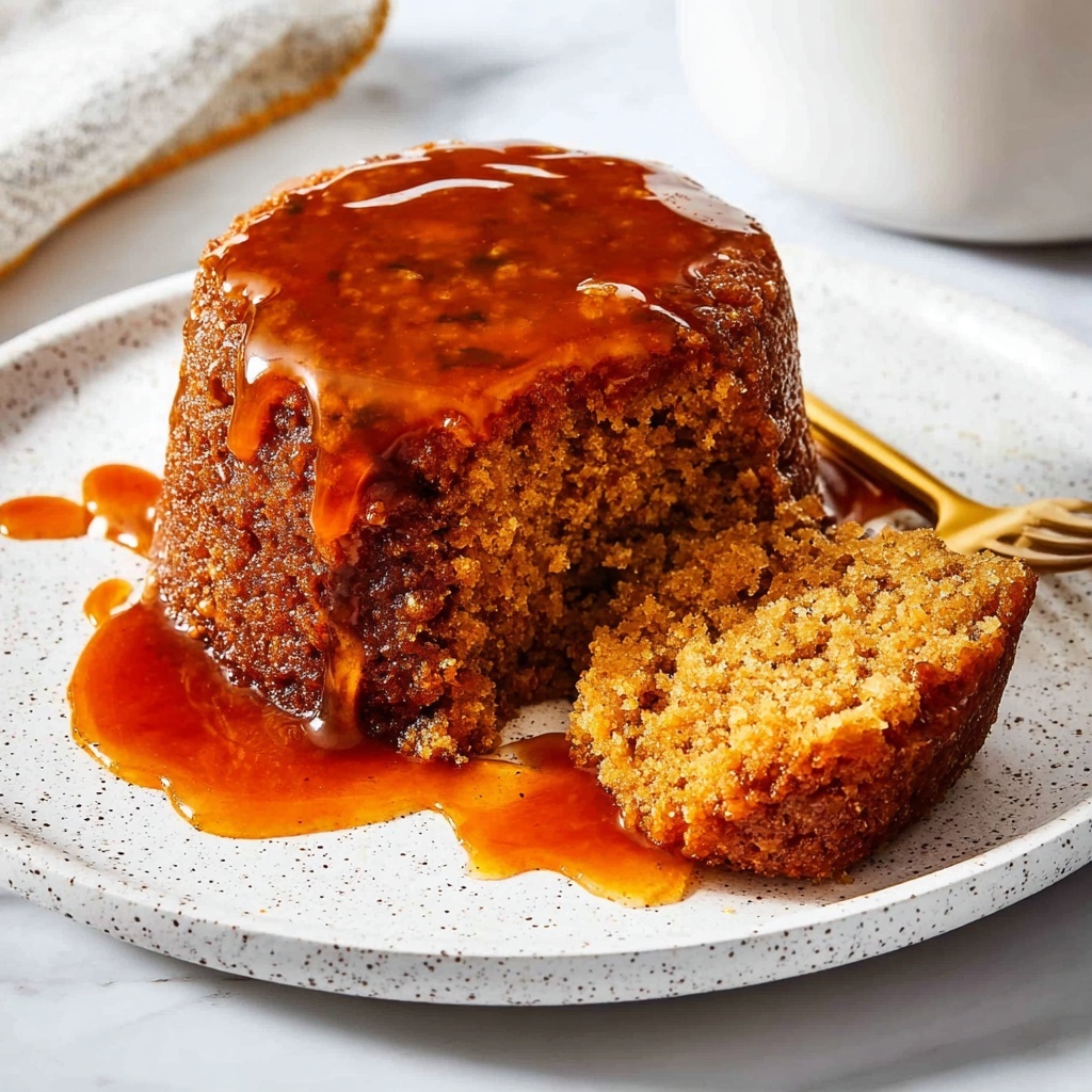 Sticky Toffee Pudding with Rich Toffee Sauce Recipe - Recipe Image