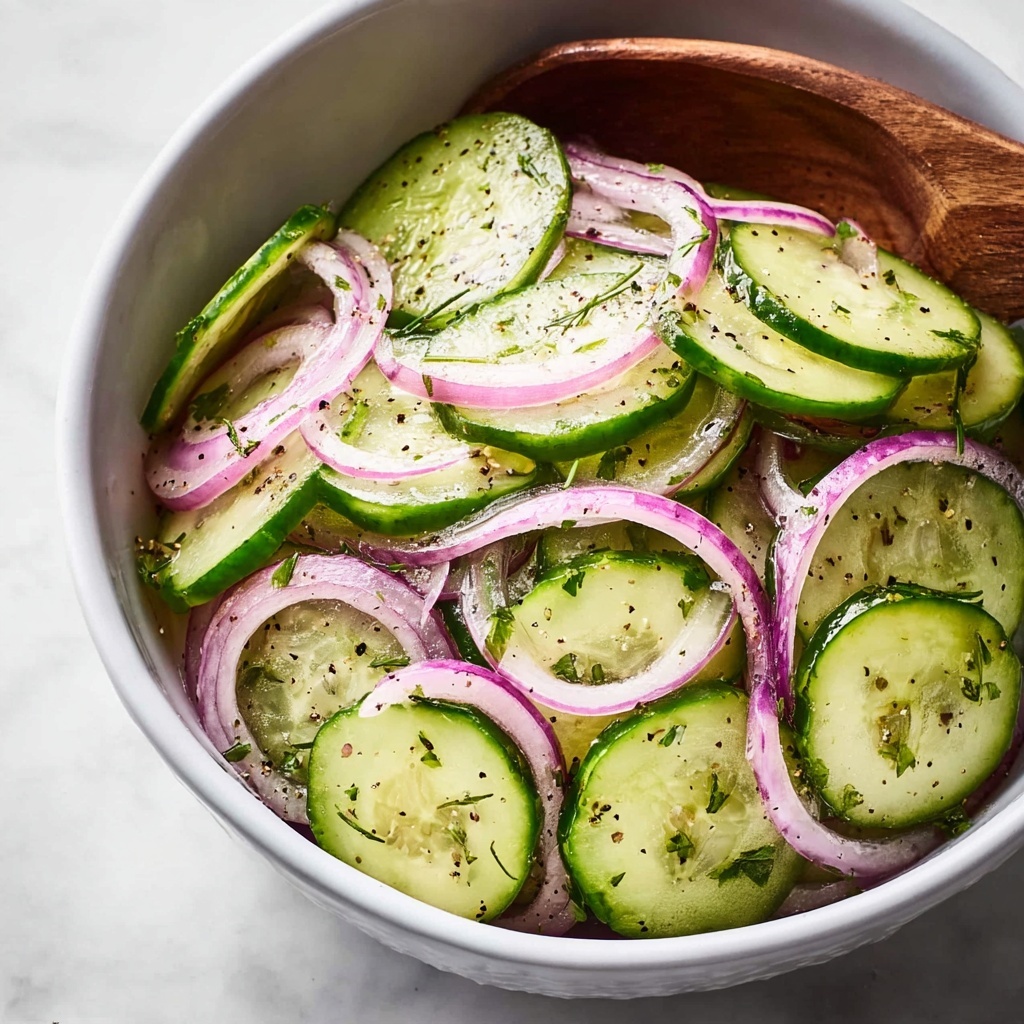 Cucumber Onion Salad Recipe - Recipe Image