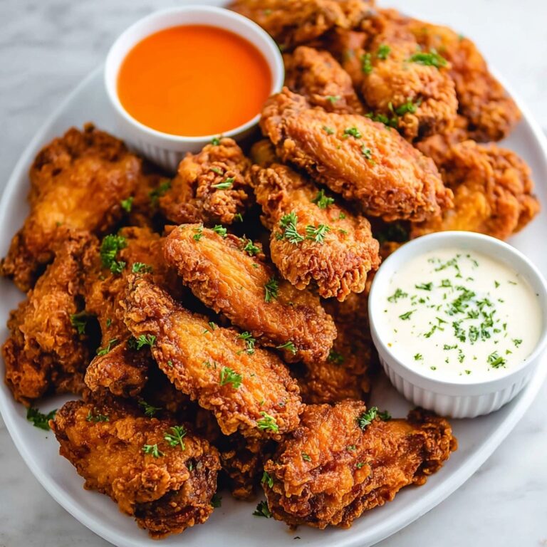 Crispy Fried Chicken Wings Recipe