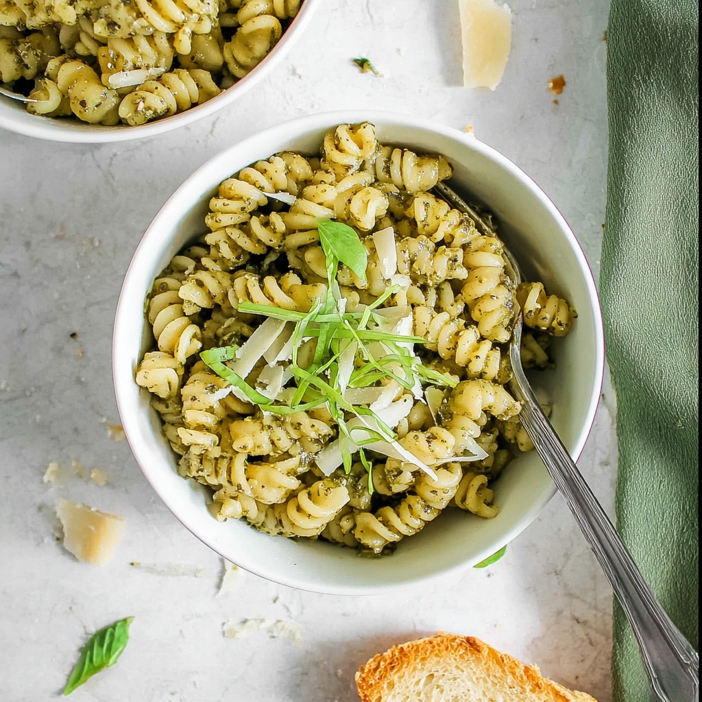 Pesto Cavatappi Recipe - Recipe Image