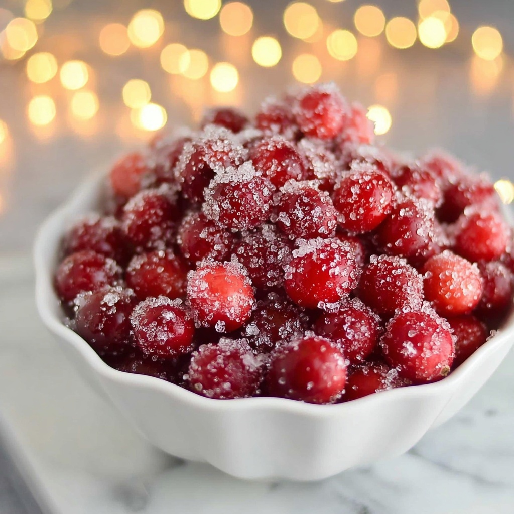 Sugared Cranberries Recipe - Recipe Image