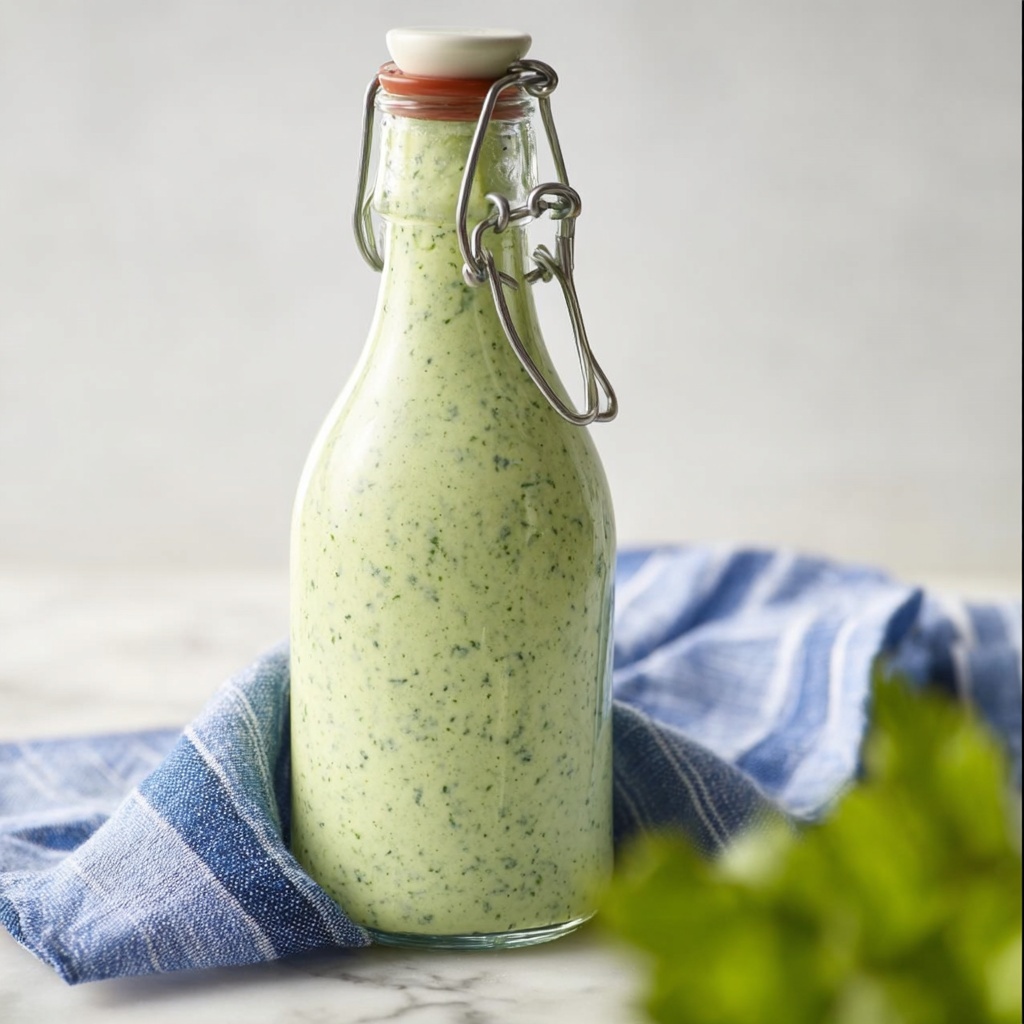 Peruvian Green Aji Verde Sauce Recipe - Recipe Image