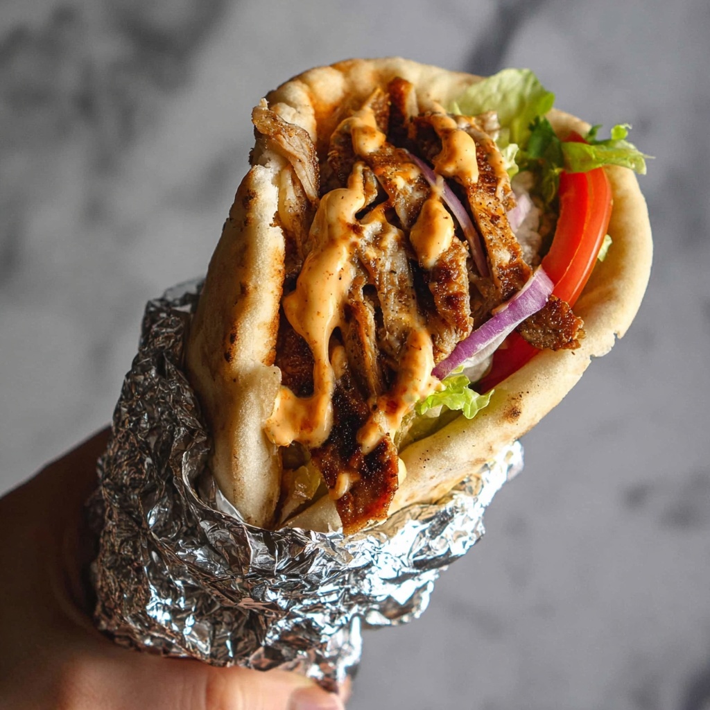 Kalimera's Famous Greek Chicken Gyros Recipe - Recipe Image