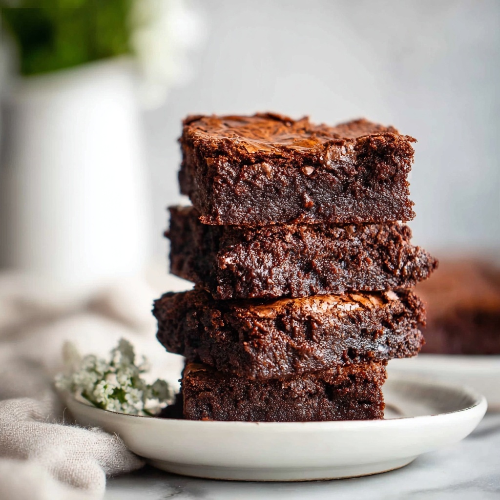 Flourless Chocolate Brownies (Gluten-Free) Recipe - Recipe Image