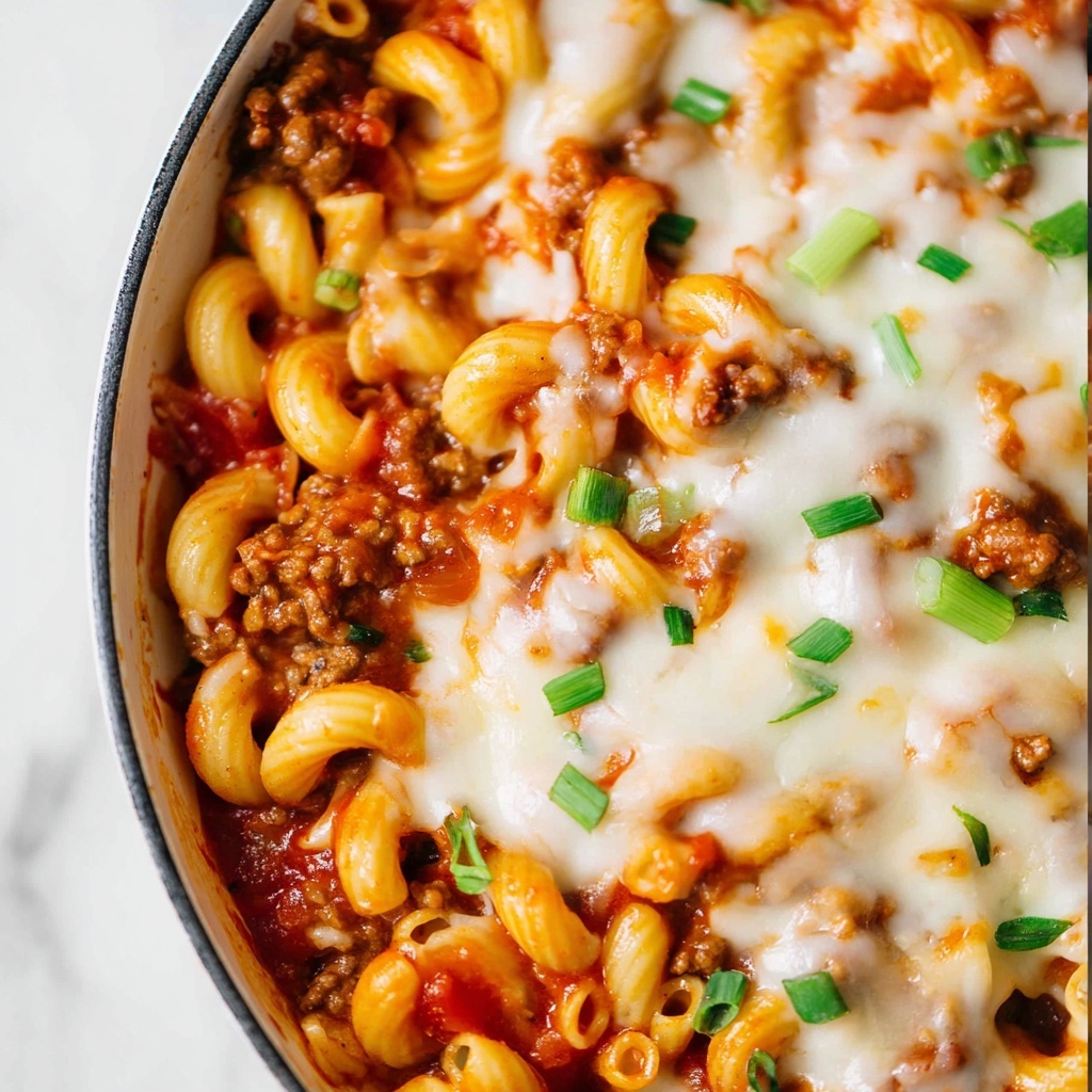 Cheeseburger Casserole (Homemade Hamburger Helper) Recipe - Recipe Image