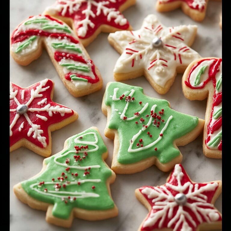 Christmas Vanilla Sugar Cookies Recipe