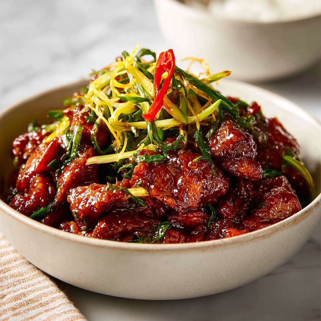 Vietnamese Caramel Ginger Chicken Recipe - Recipe Image