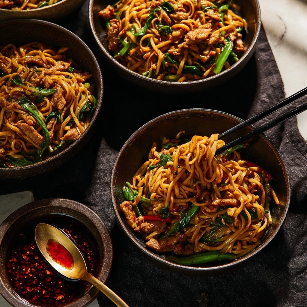 Fastest Chicken and Vegetable Noodle Stir Fry Recipe - Recipe Image