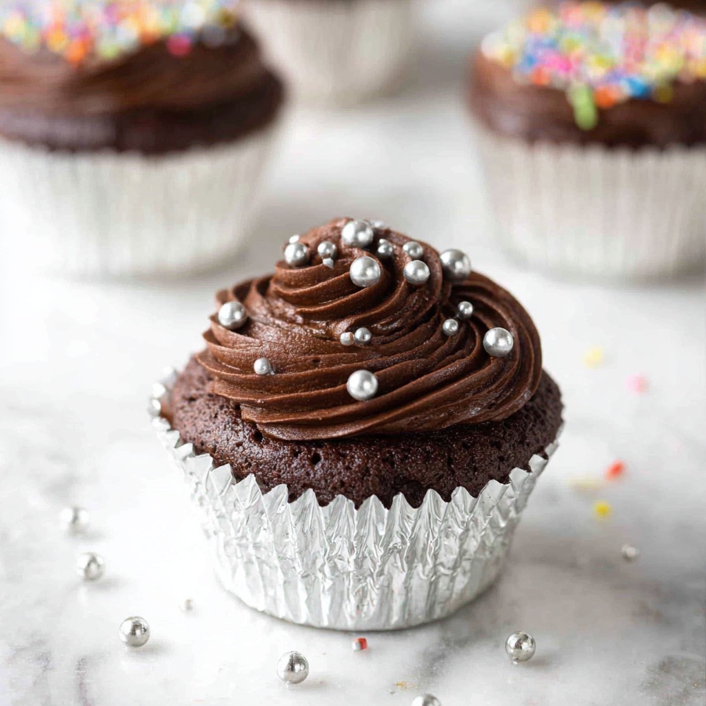 Best Easy Chocolate Cupcakes Recipe - Recipe Image