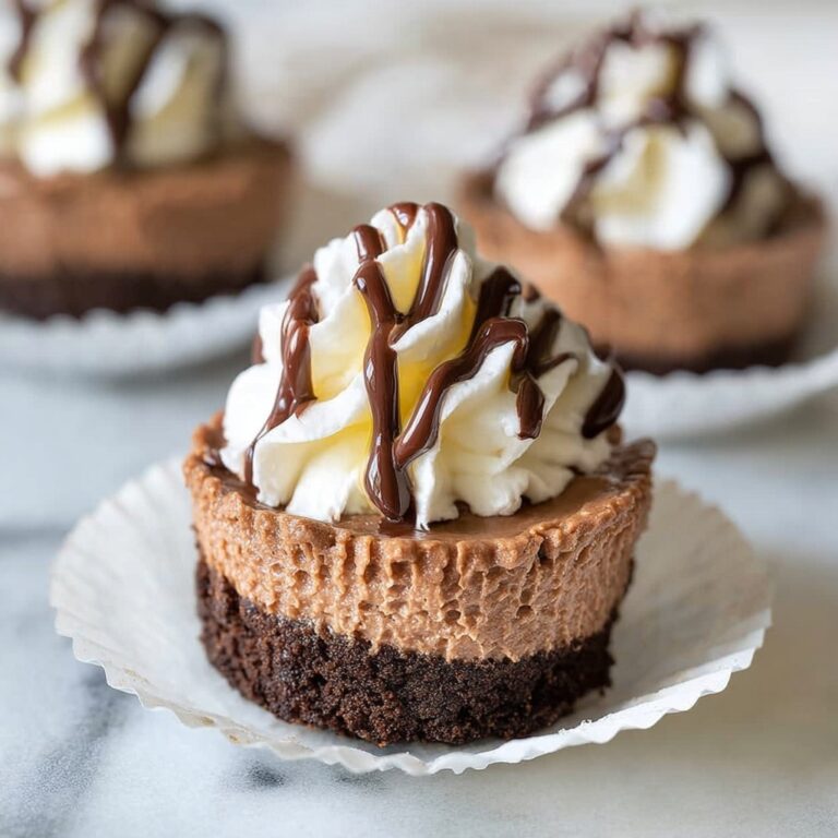 Mini No Bake Nutella Cheesecake Recipe