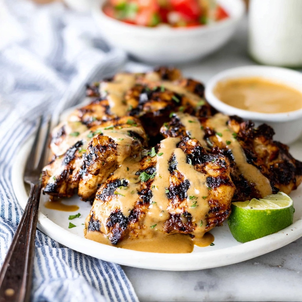Coconut Marinated Chicken with Lime and Curry Recipe - Recipe Image
