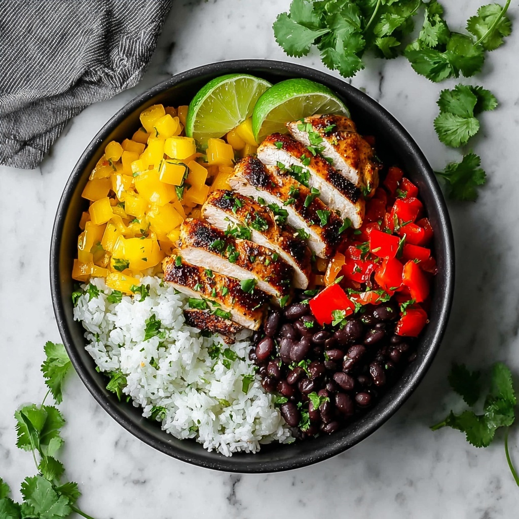 Honey Chipotle Chicken Rice Bowls Recipe - Recipe Image
