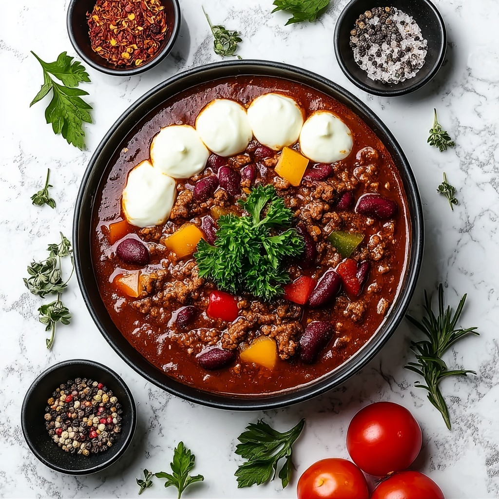 Texas Style Chili Recipe - Recipe Image