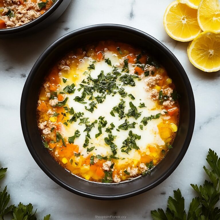 Crock Pot Cheesy Lasagna Soup Recipe