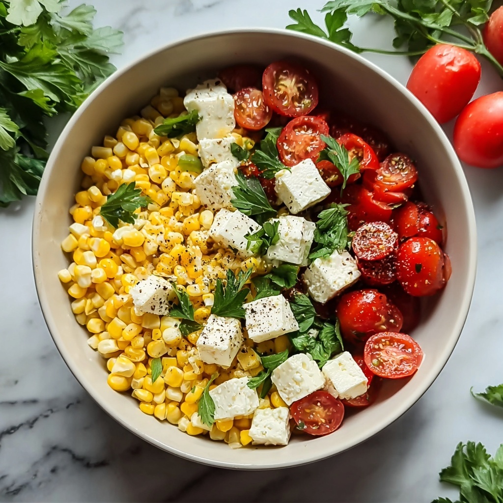 Summer Fresh Corn Salad Recipe - Recipe Image