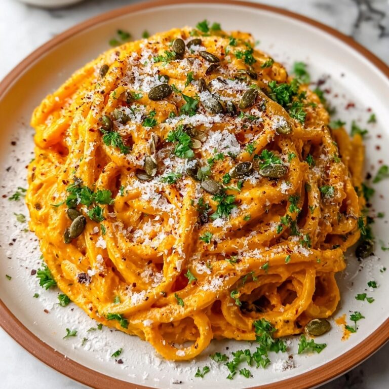 Rich Creamy Baked Pumpkin Alfredo Recipe