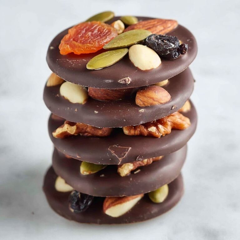 Fruit and Nut Dark Chocolate Bites Recipe