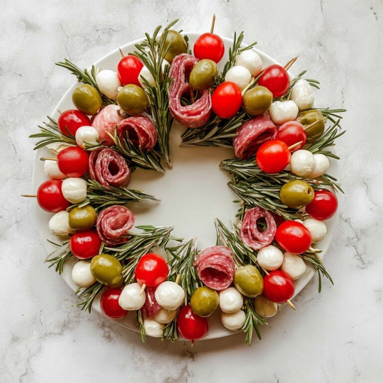 Christmas Antipasto Wreath Recipe