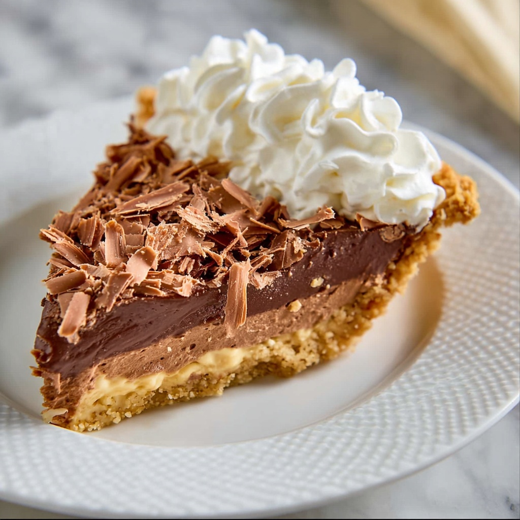 Chocolate Honey Chiffon Pie Recipe - Recipe Image