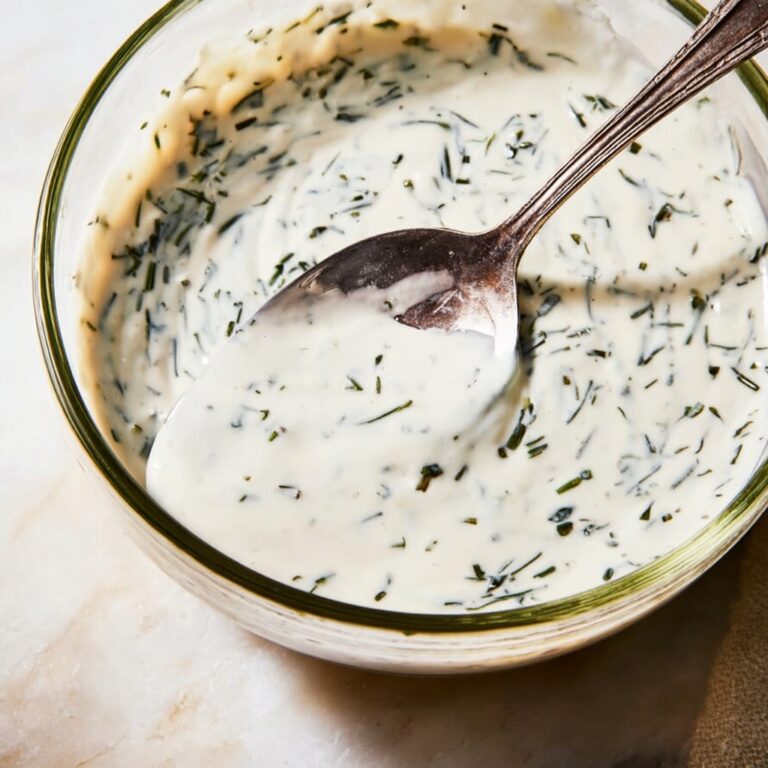 Homemade Buttermilk Ranch Dressing Recipe