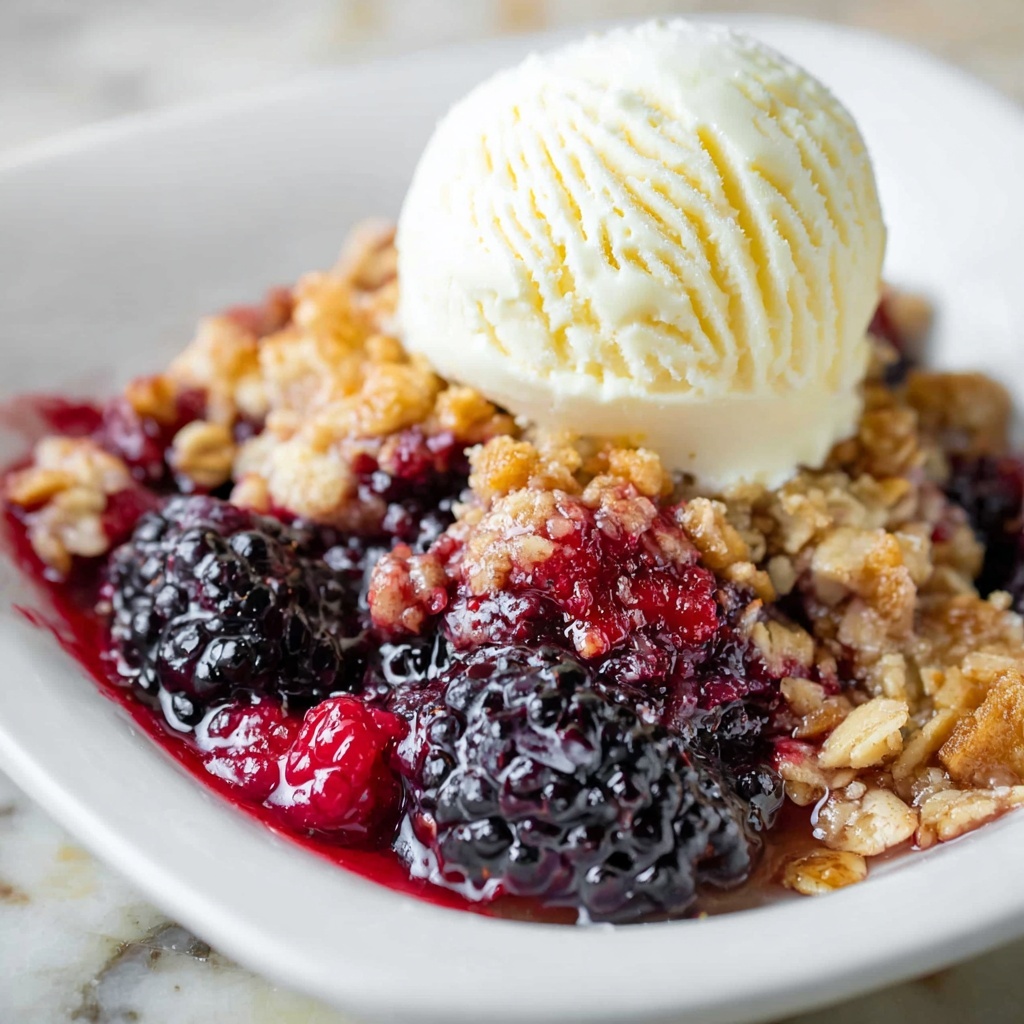 Easy Blackberry Cobbler Recipe - Recipe Image